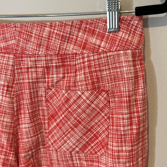 Talbots NEW Womens Linen Blend‎ Tapered Capri Pants Mid-Rise Ankle Cropped 10P - Picture 10 of 16